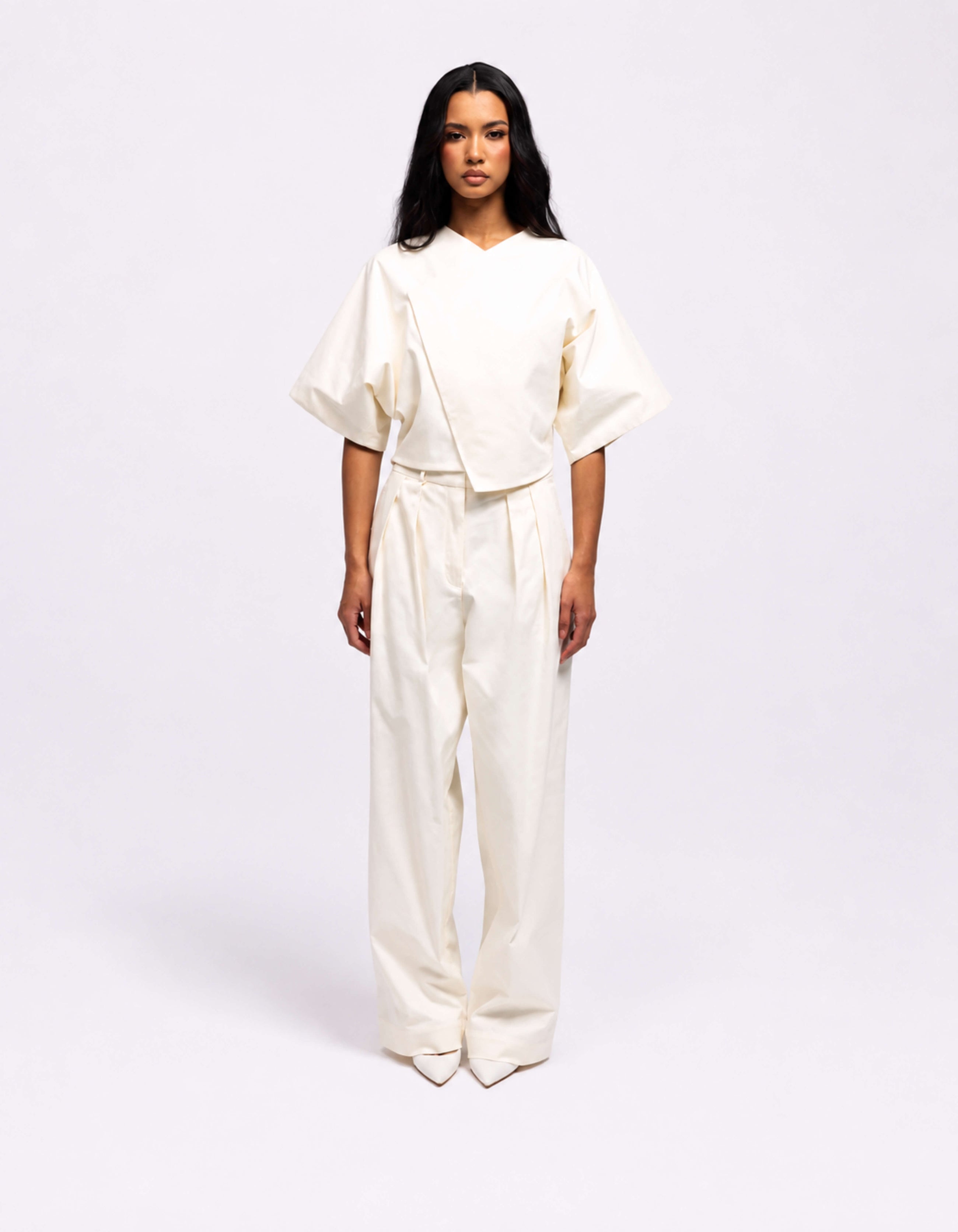 PANTALONI A GAMBA DRITTA