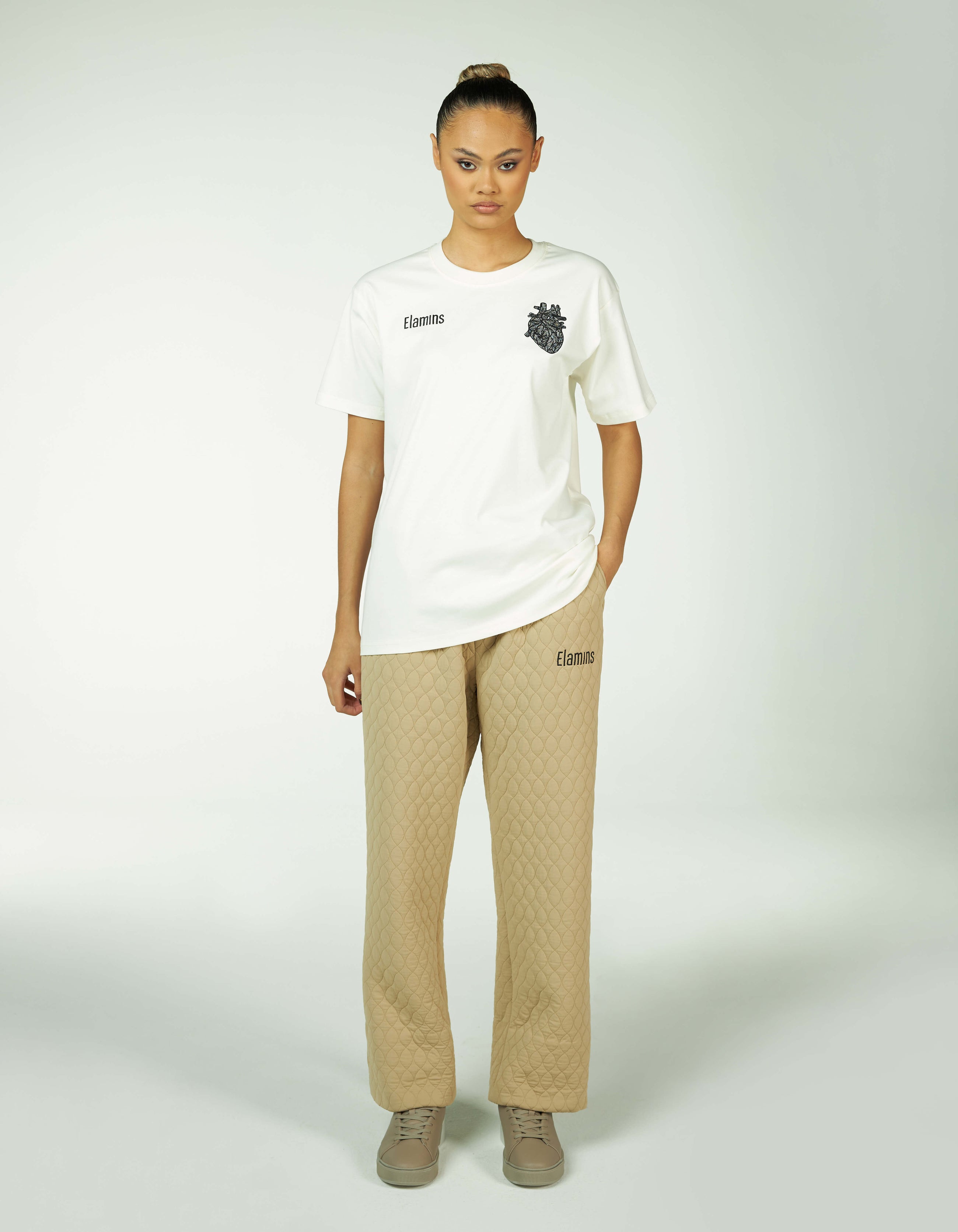 T-SHIRT BRODÉ CŒUR
