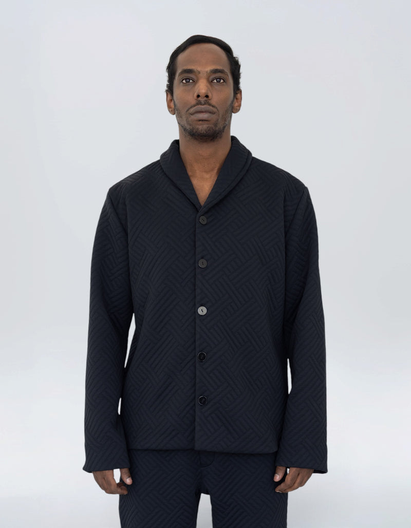 VESTE ET CHEMISE SURDIMENSIONNÉES