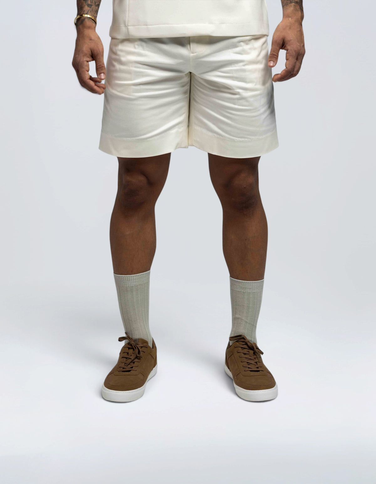 PLEATED SMART SHORTS