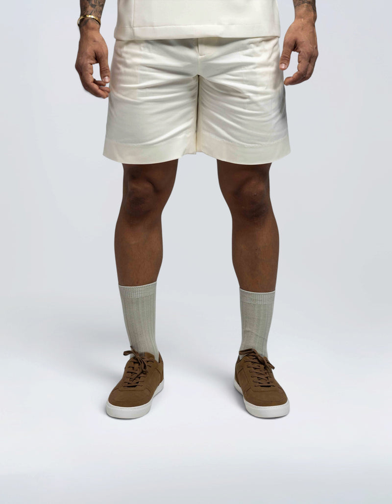PANTALONCINI ELEGANTI A PLISSETTE