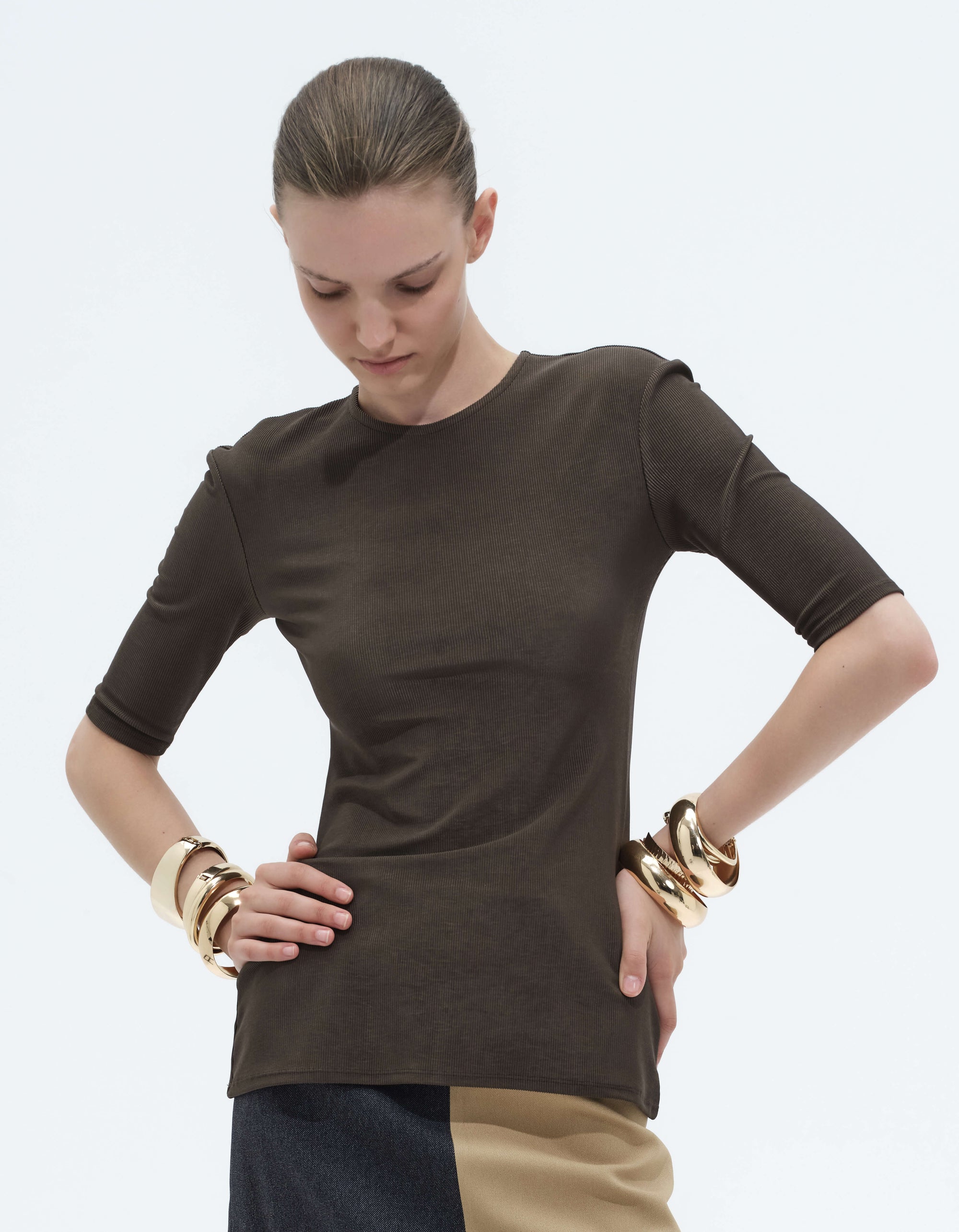 THREE QUARTER SLEEVE TOP