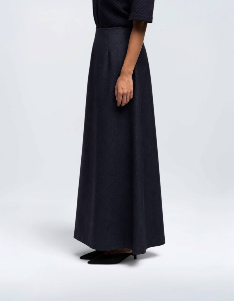 A LINE MAXI SKIRT