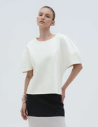 STRUCTURED BUTTERFLY TOP