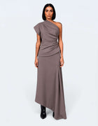 ASYMMETRIC DRAPE TOP