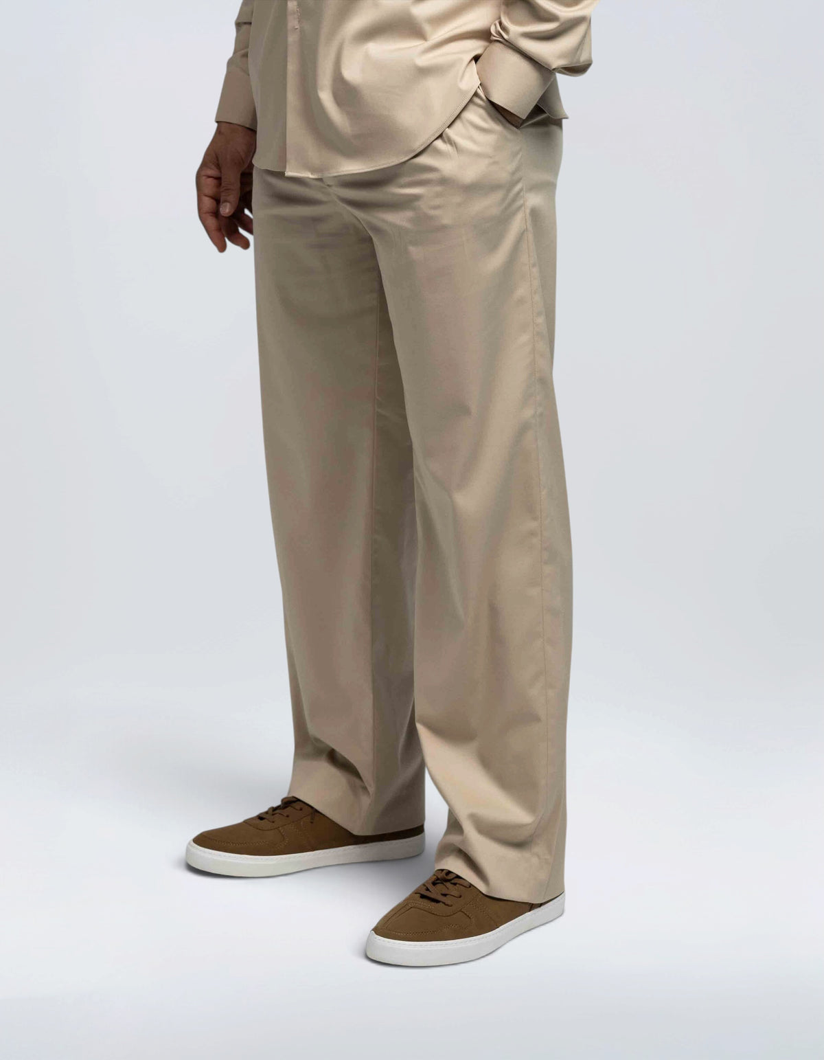 PANTALONS À JAMBES DROITES