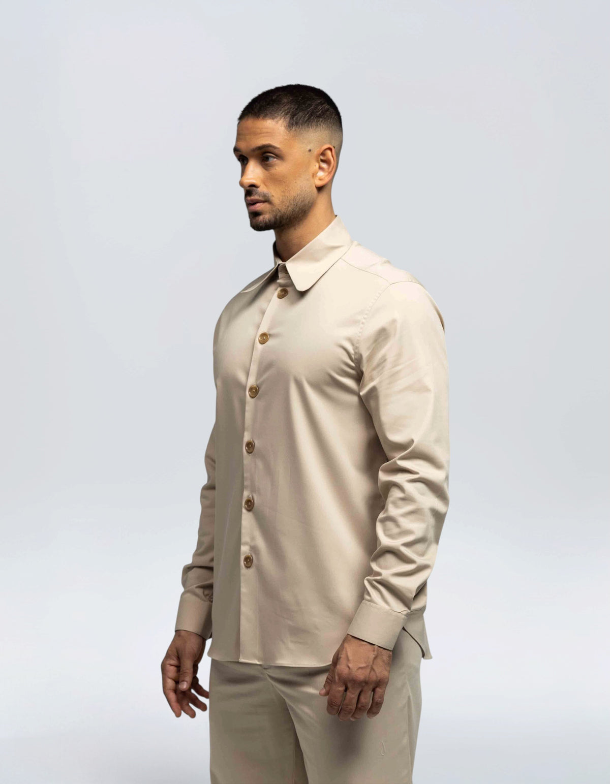 LARGE BUTTON SHIRT