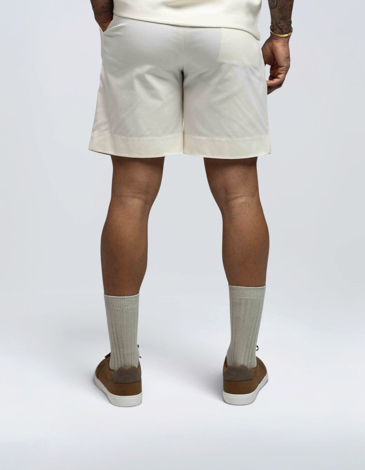PLEATED SMART SHORTS