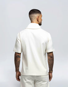 WRAP COLLAR SHIRT
