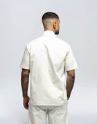 CHEMISE À MANCHES COURTES À PANNEAU EN U