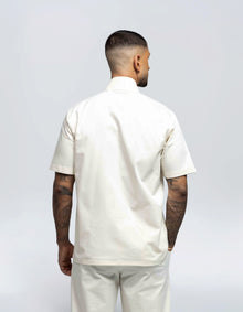 CHEMISE À MANCHES COURTES À PANNEAU EN U