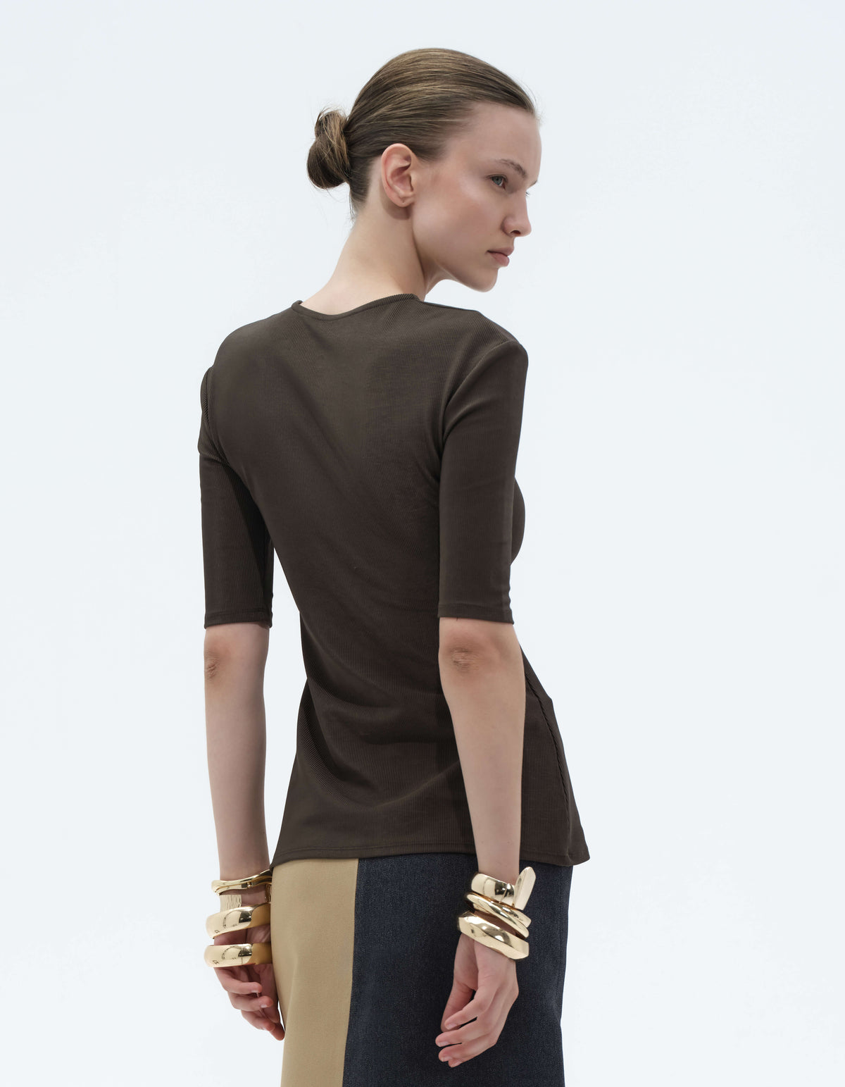 THREE QUARTER SLEEVE TOP