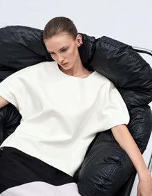 STRUCTURED BUTTERFLY TOP
