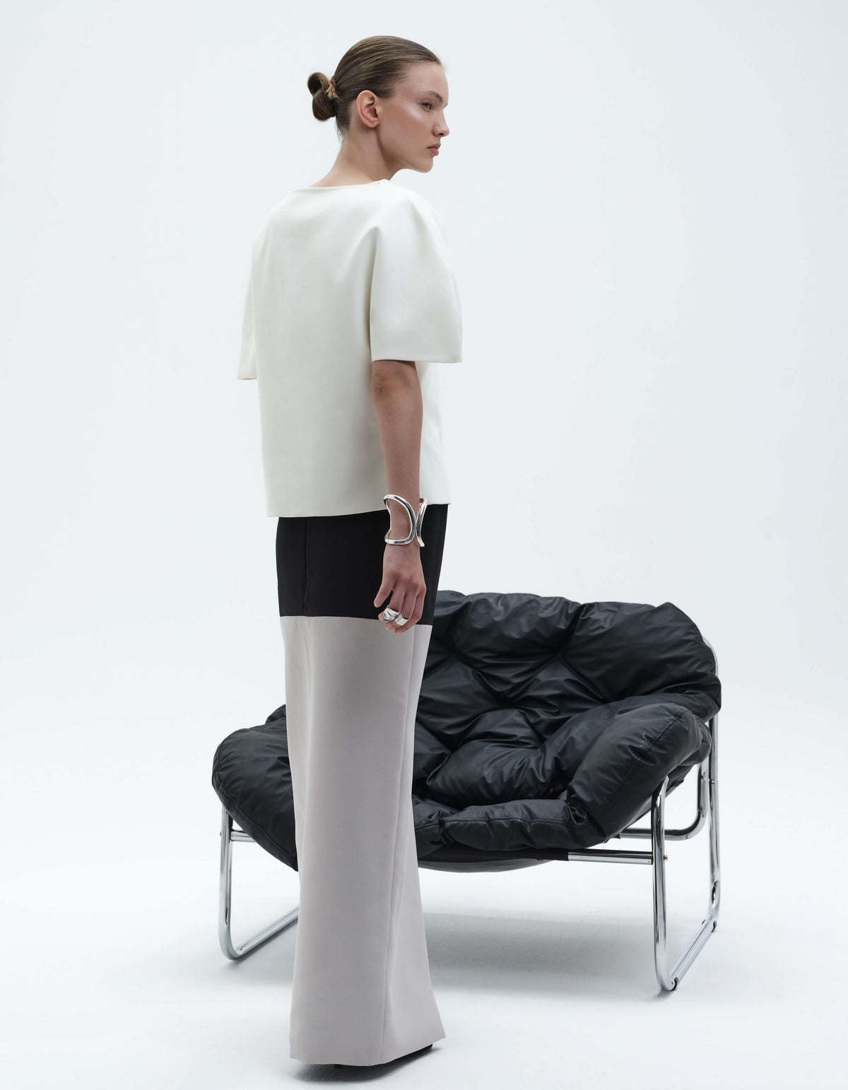 STRUCTURED BUTTERFLY TOP