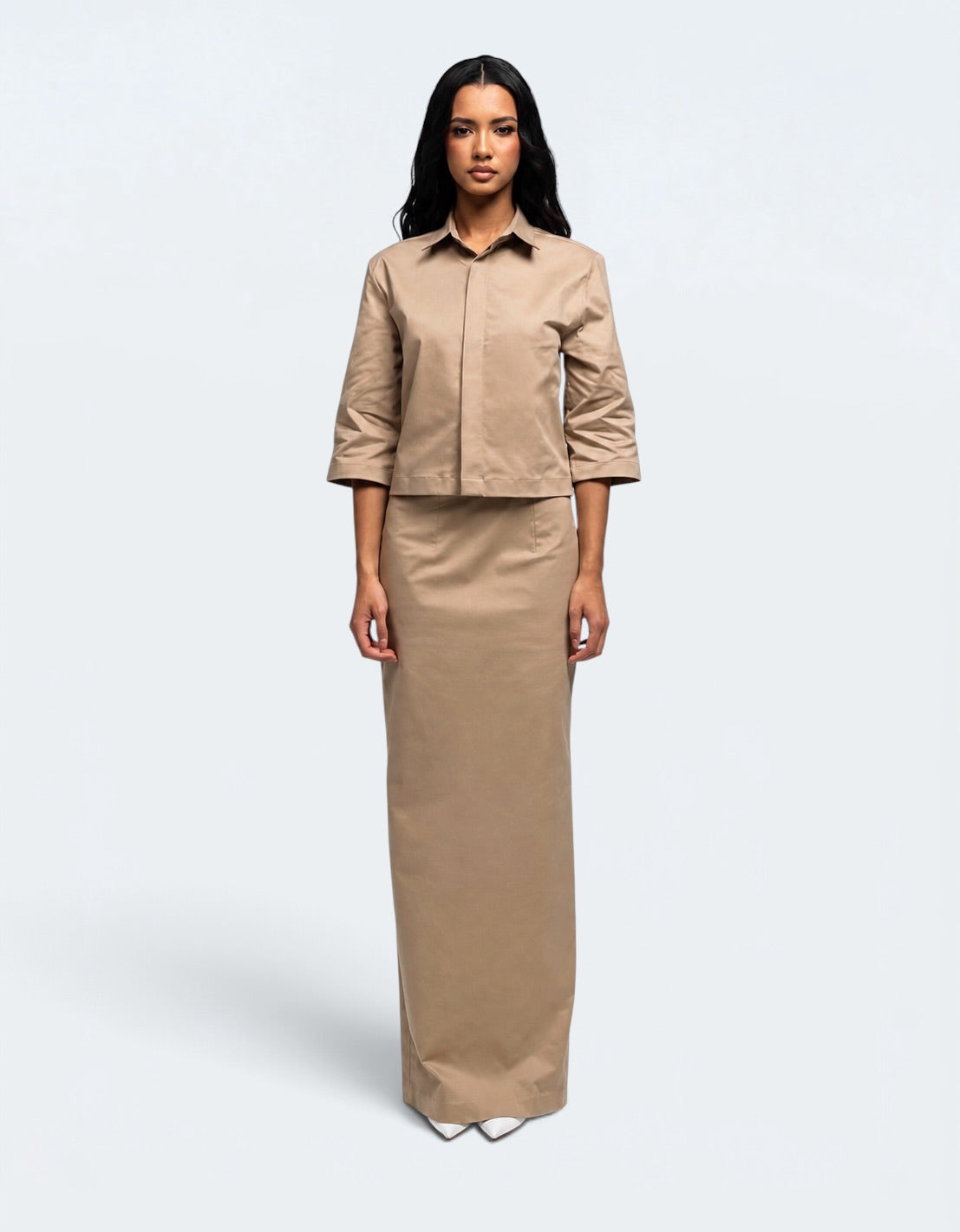 BOXY SILHOUETTE SHIRT
