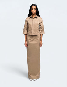 BOXY SILHOUETTE SHIRT