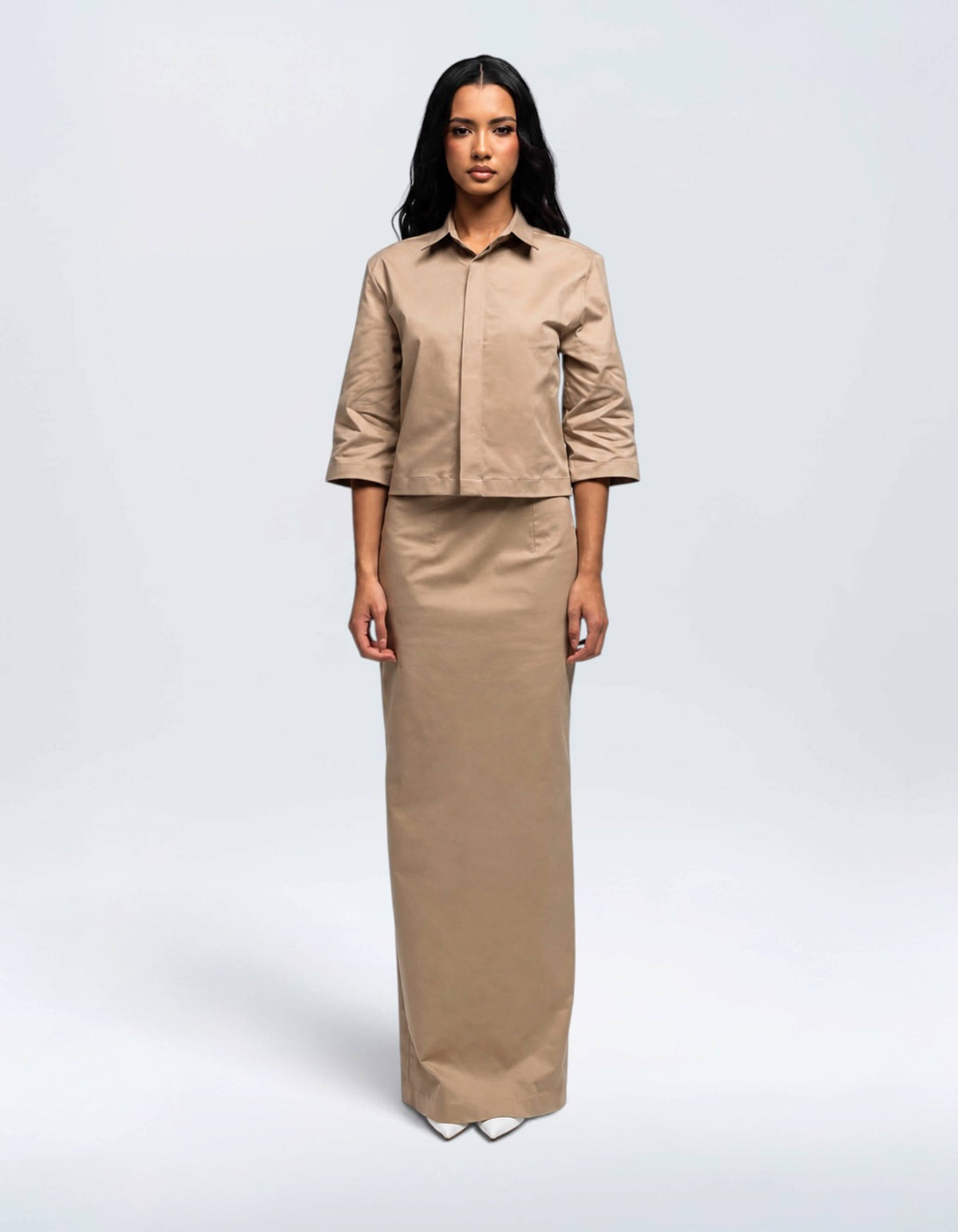 BOXY SILHOUETTE SHIRT