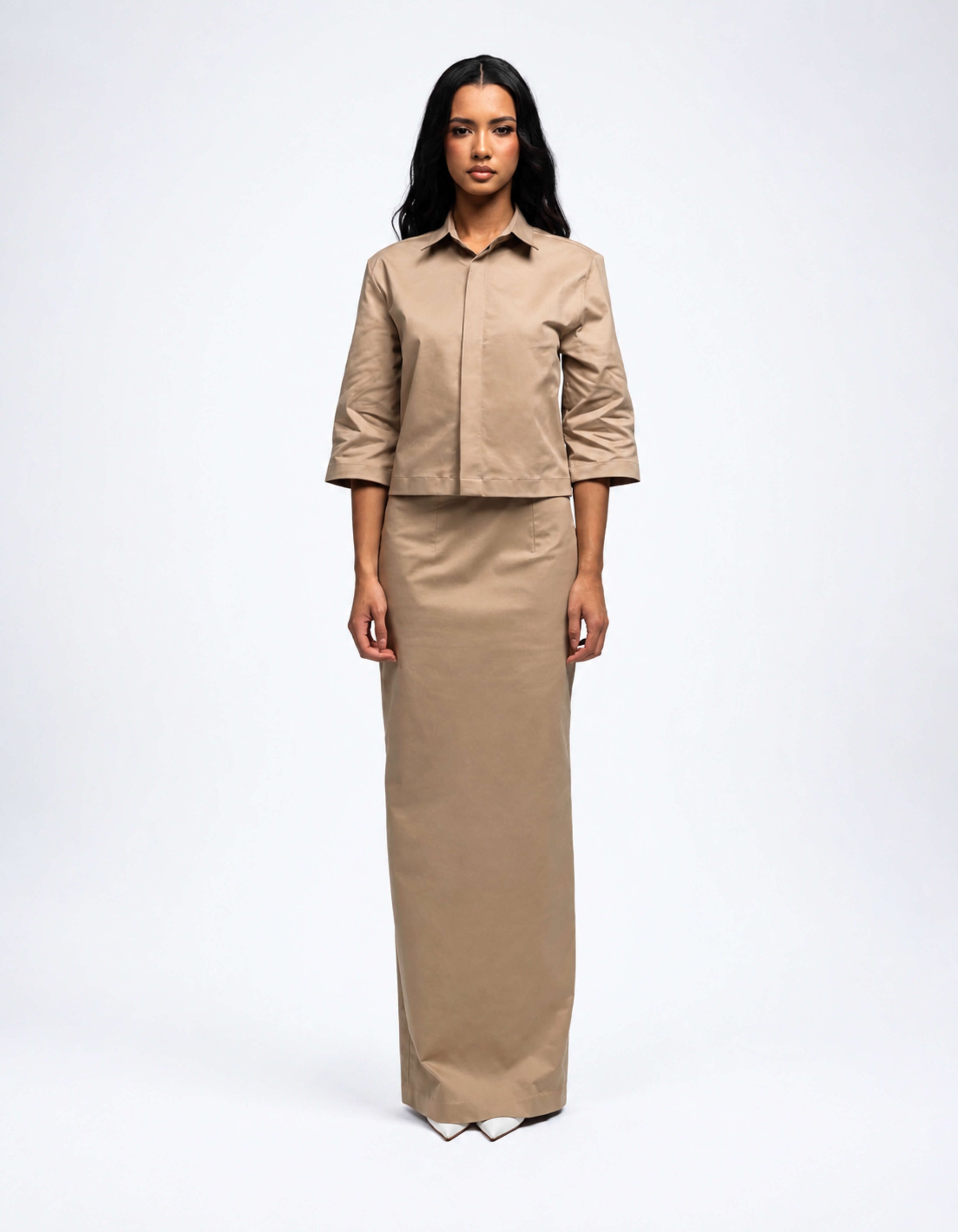 BOXY SILHOUETTE SHIRT