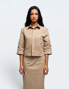BOXY SILHOUETTE SHIRT
