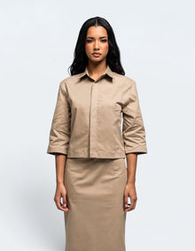 BOXY SILHOUETTE SHIRT