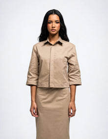 BOXY SILHOUETTE SHIRT