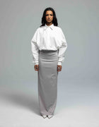 TOP CON COLLO A MANICHE OVERSIZE 