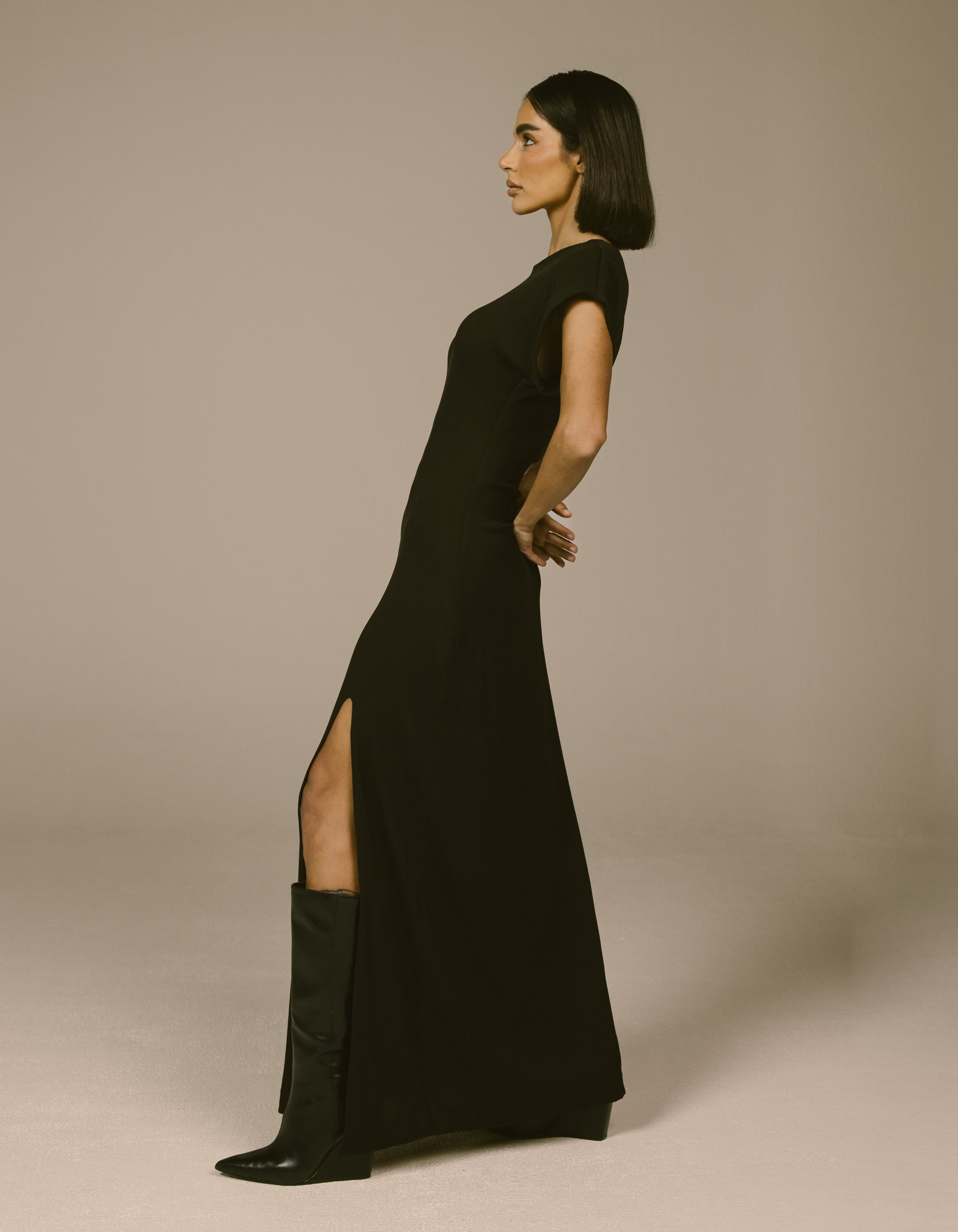 MAXI SLIT DRESS