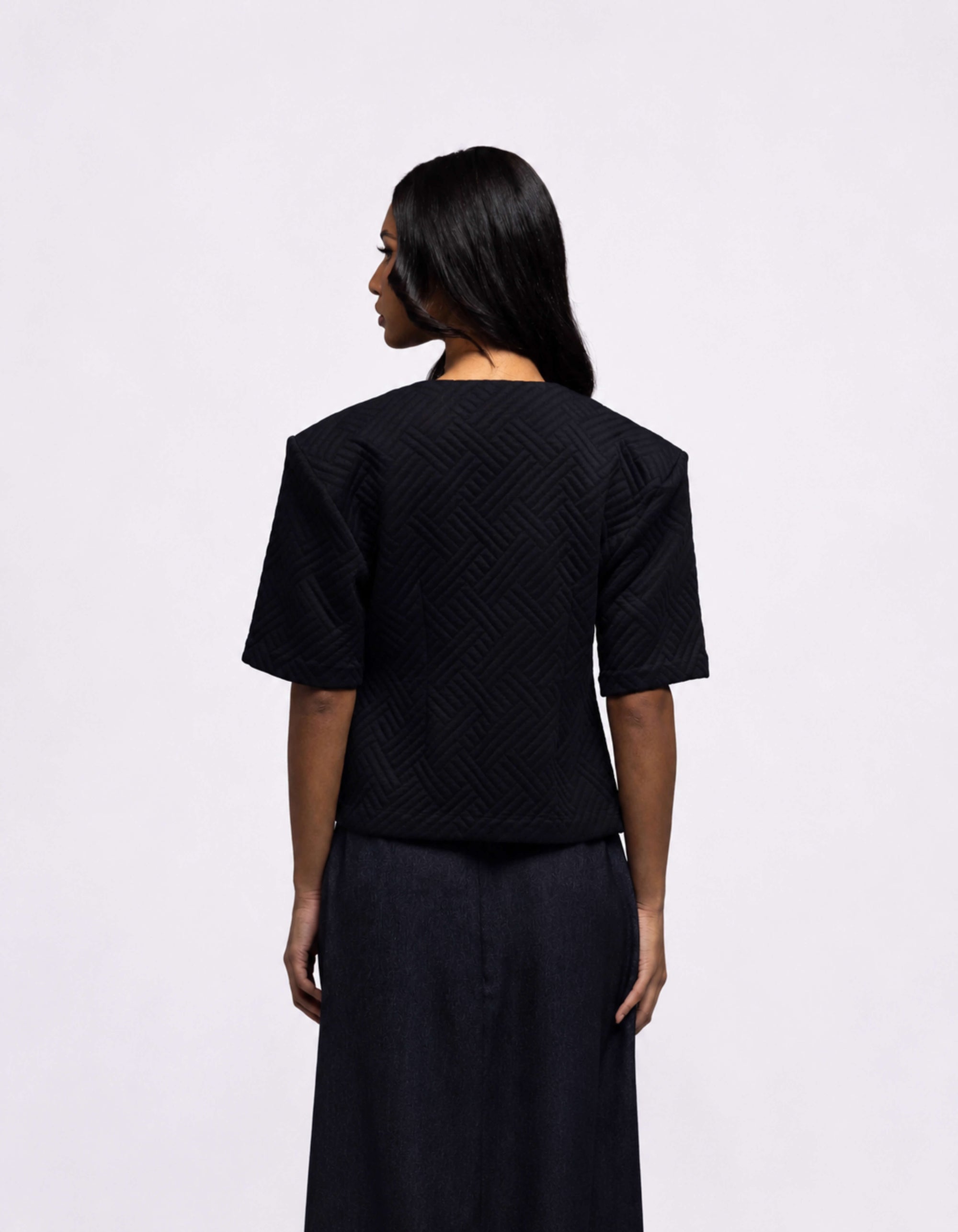 VESTE ET CHEMISE SURDIMENSIONNÉES