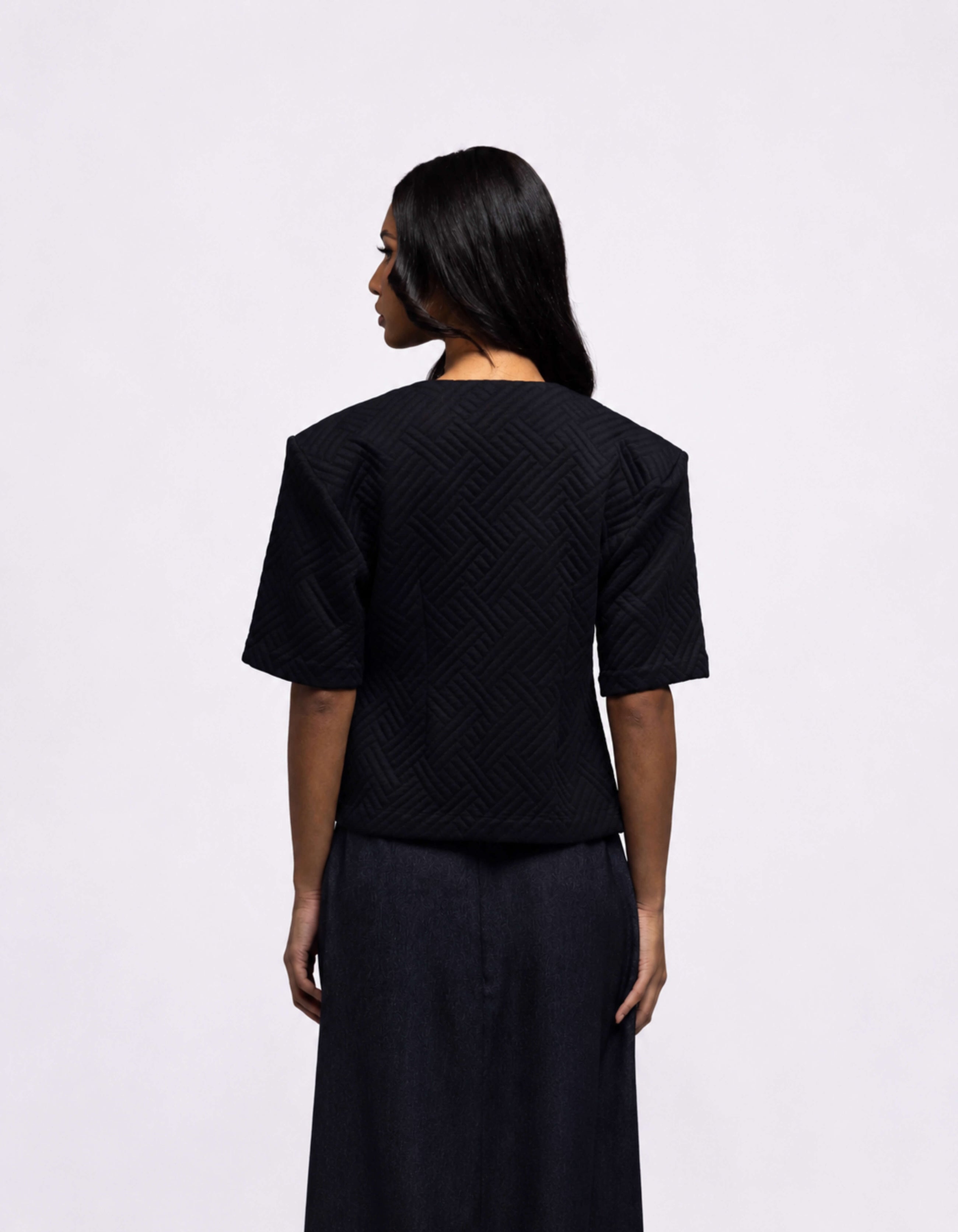 VESTE ET CHEMISE SURDIMENSIONNÉES