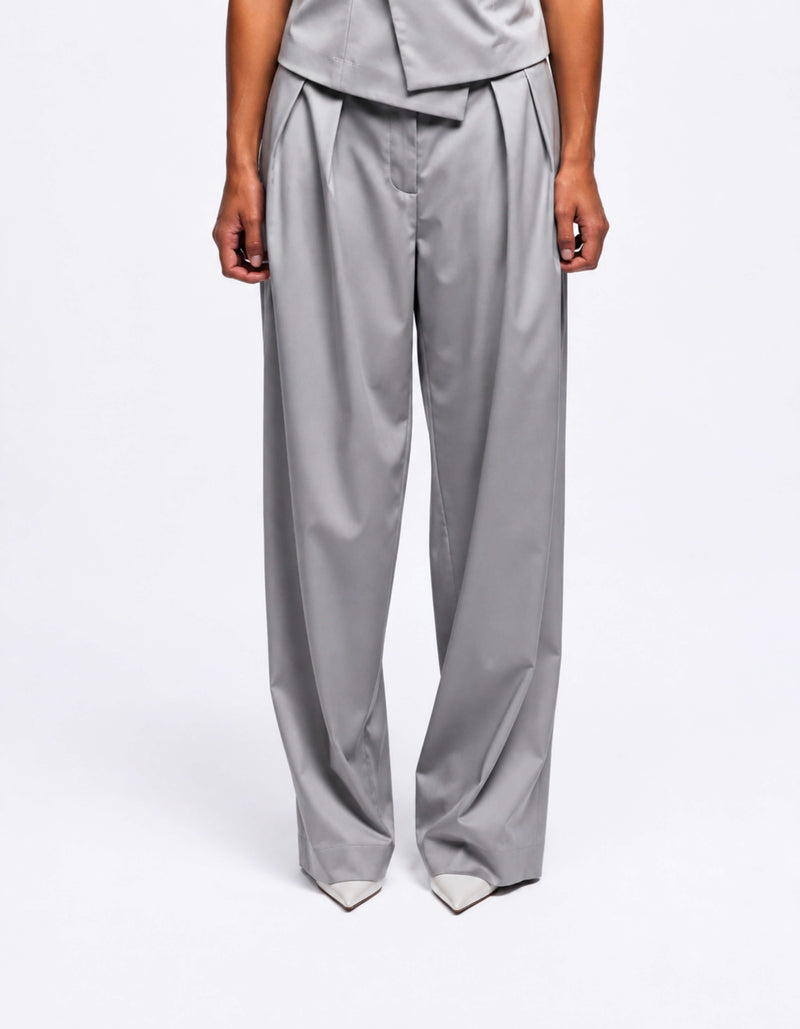 PANTALONS À JAMBES DROITES