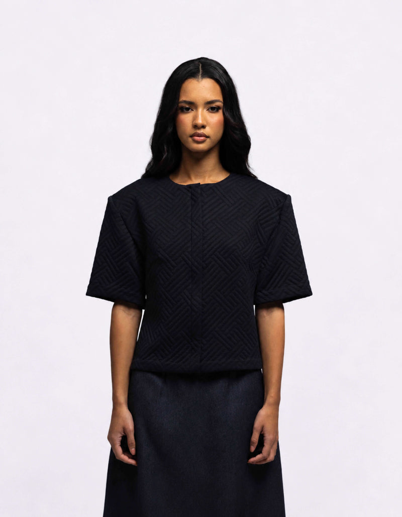 VESTE ET CHEMISE SURDIMENSIONNÉES