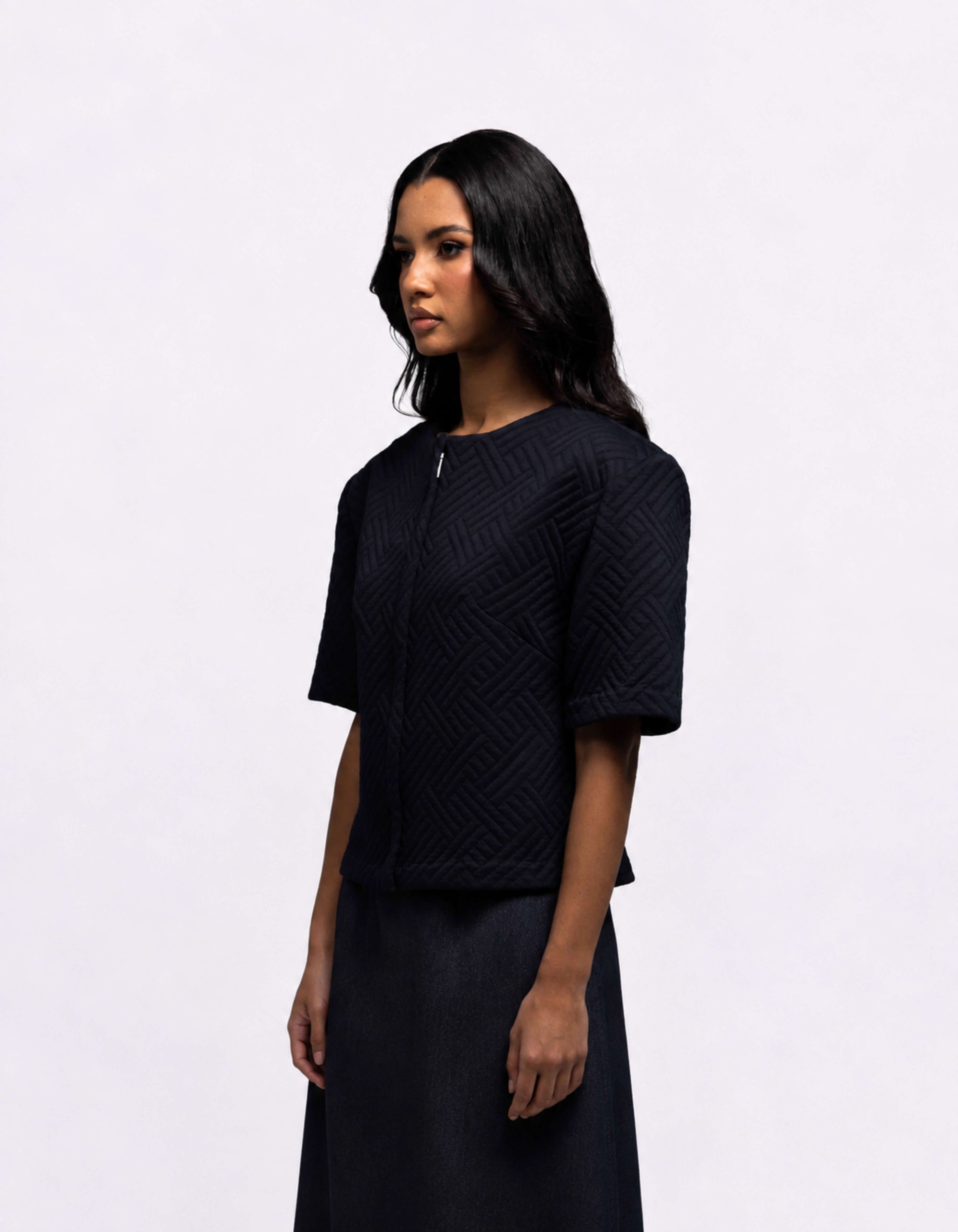 VESTE ET CHEMISE SURDIMENSIONNÉES