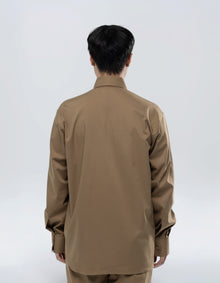 CAMICIA ASIMMETRICA A MANICHE LUNGHE