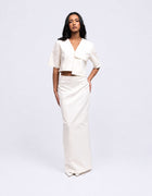 TOP CORTO CON TASCA OVERSIZE 