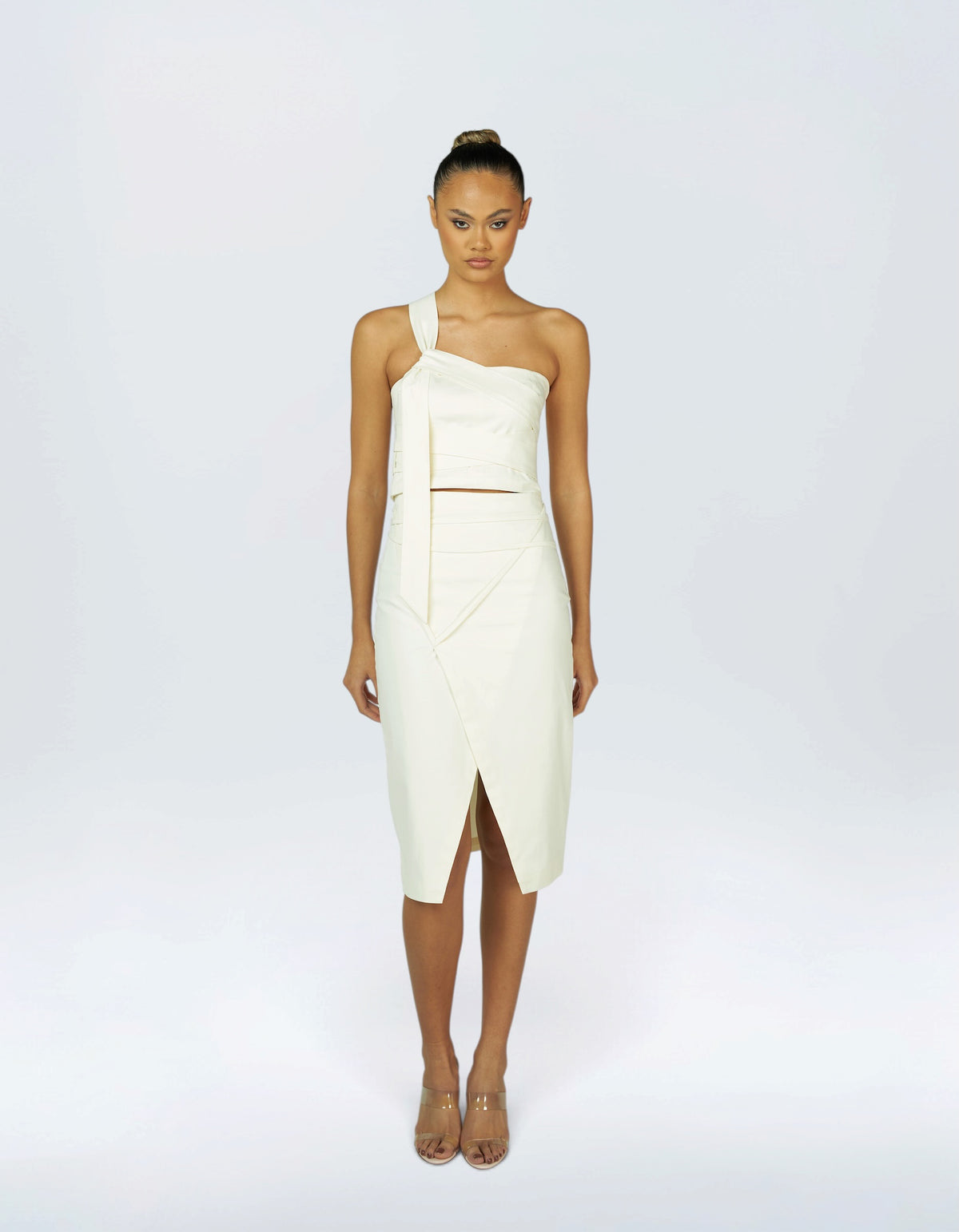 BELT WRAP SKIRT