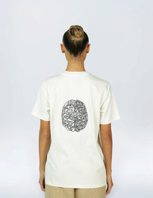 BRAIN EMROIDERY T SHIRT