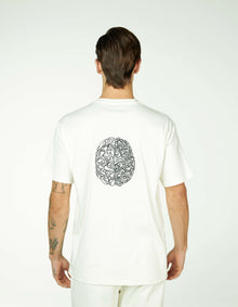 BRAIN EMROIDERY T SHIRT