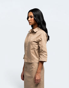 BOXY SILHOUETTE SHIRT