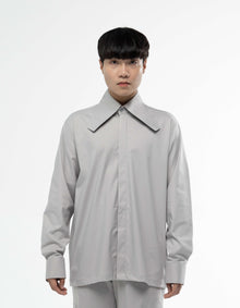 CHEMISE À COL COURT
