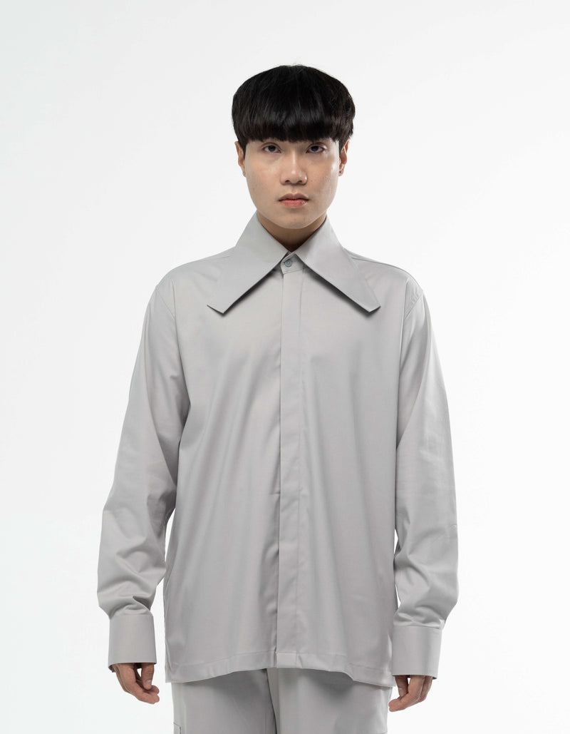 CROP COLLAR SHIRT
