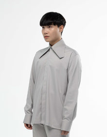 CHEMISE À COL COURT