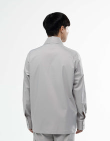 CHEMISE À COL COURT