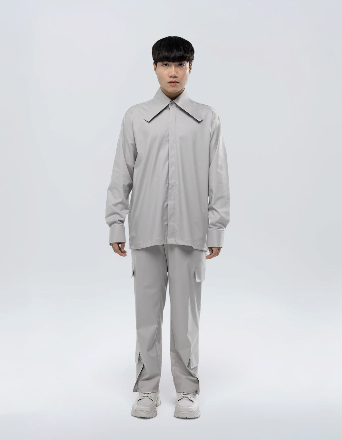 CROP COLLAR SHIRT