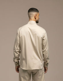 CHEMISE À GROS BOUTONS