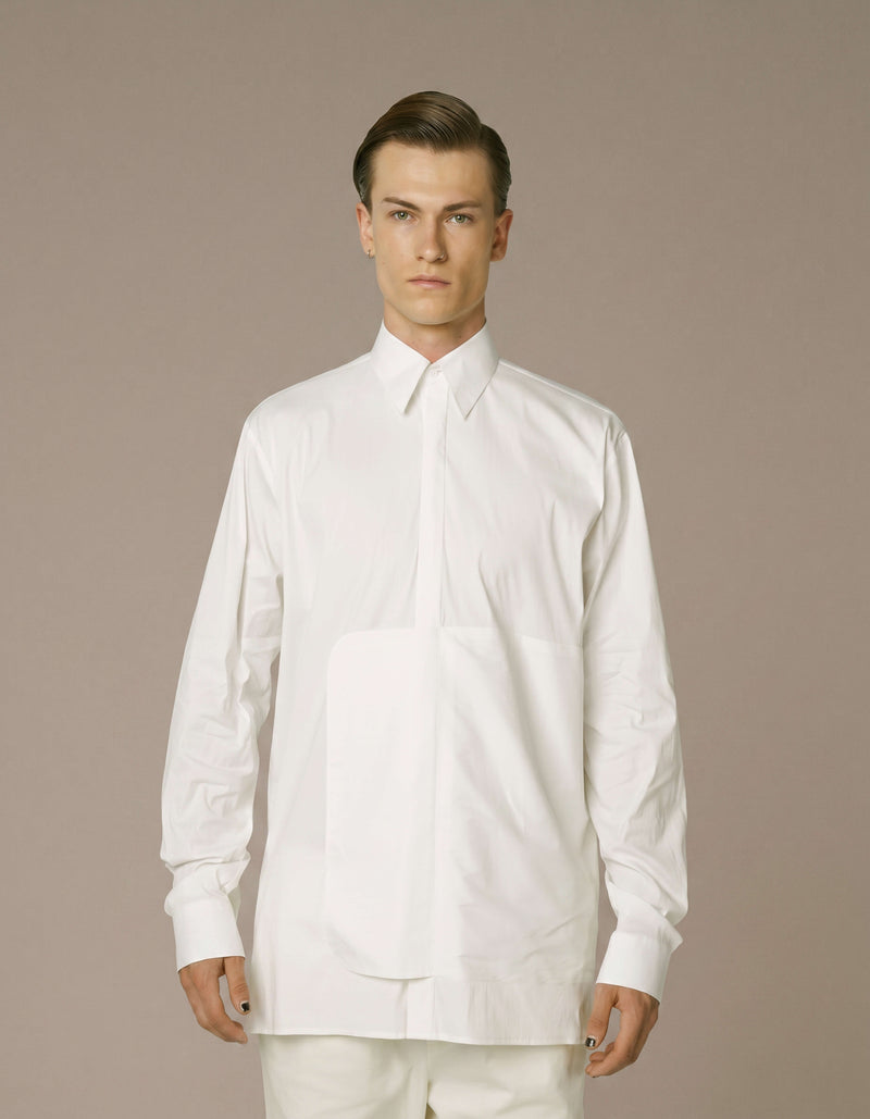 CHEMISE À FERMETURE SUPERPOSÉE