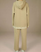 FELPA CON CAPPUCCIO OVERSIZE