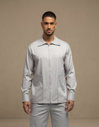 CHEMISE À POCHE LONGUE ET FERMETURE ÉCLAIR