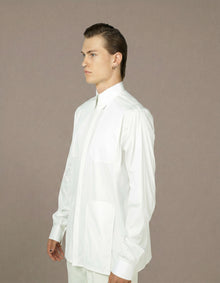 CHEMISE À PANNEAU EN U