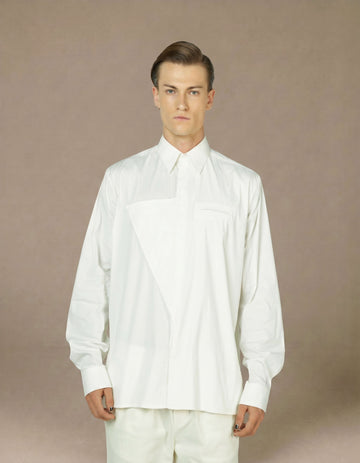 TRIANGLE CLOSURE SHIRT