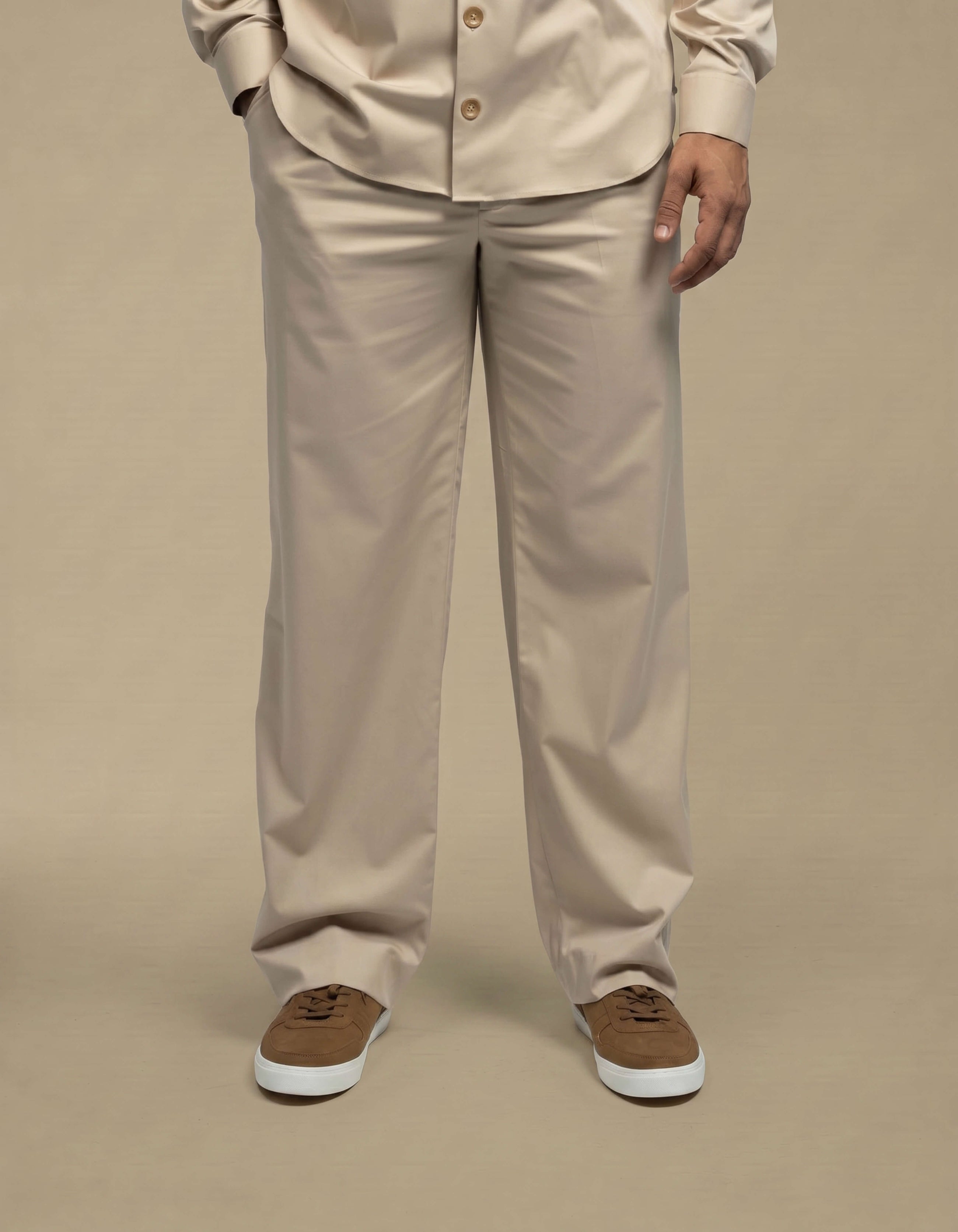 PANTALONI A GAMBA DRITTA